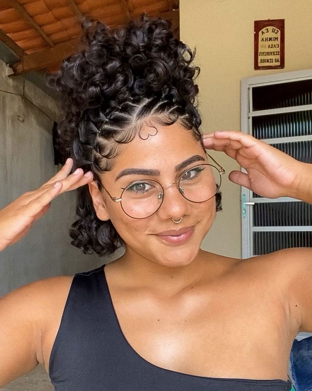 penteados fáceis cabelo cacheado