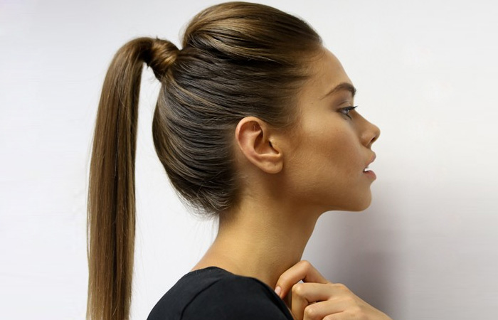 rabo de cavalo para cabelo curto