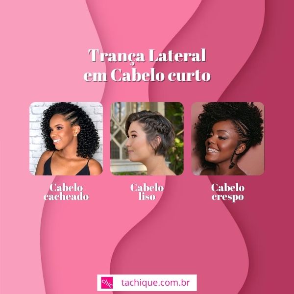 como fazer trança em cabelo curto liso