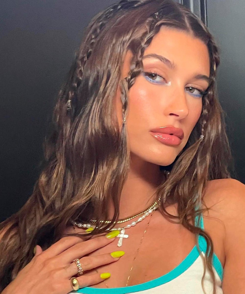 penteado com trança para festa cabelo liso