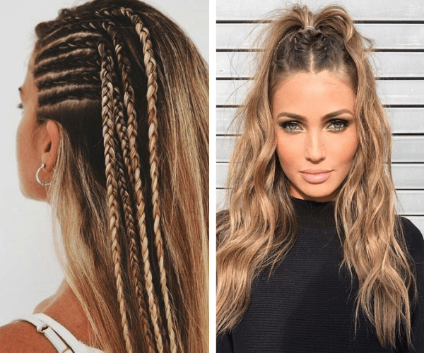 penteado com trança para dia a dia cabelo liso