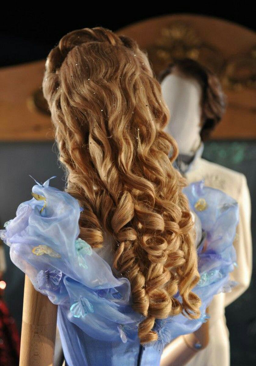 penteado cinderela infantil