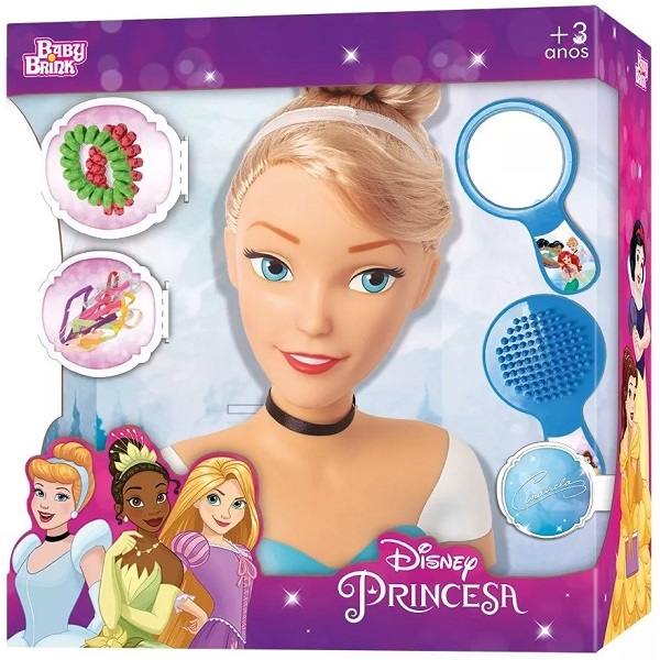 inspiração penteado princesa
