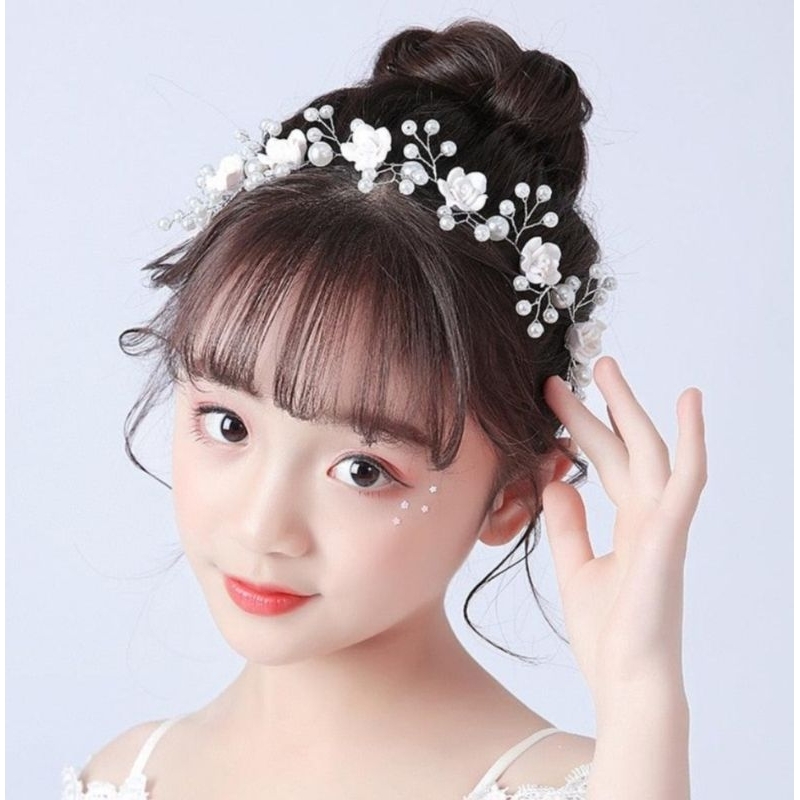 penteado daminha cabelo curto