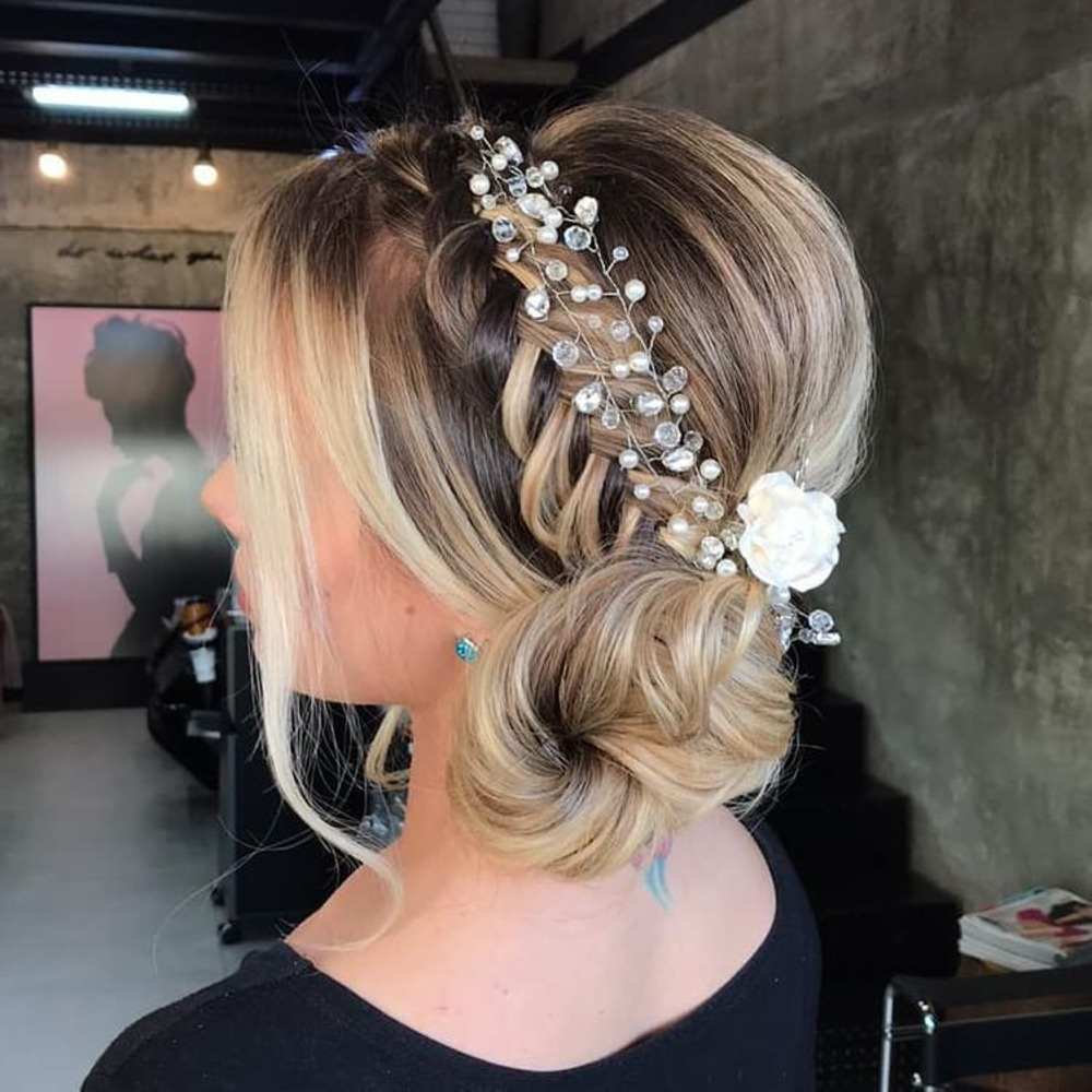 tiara para batizado daminha