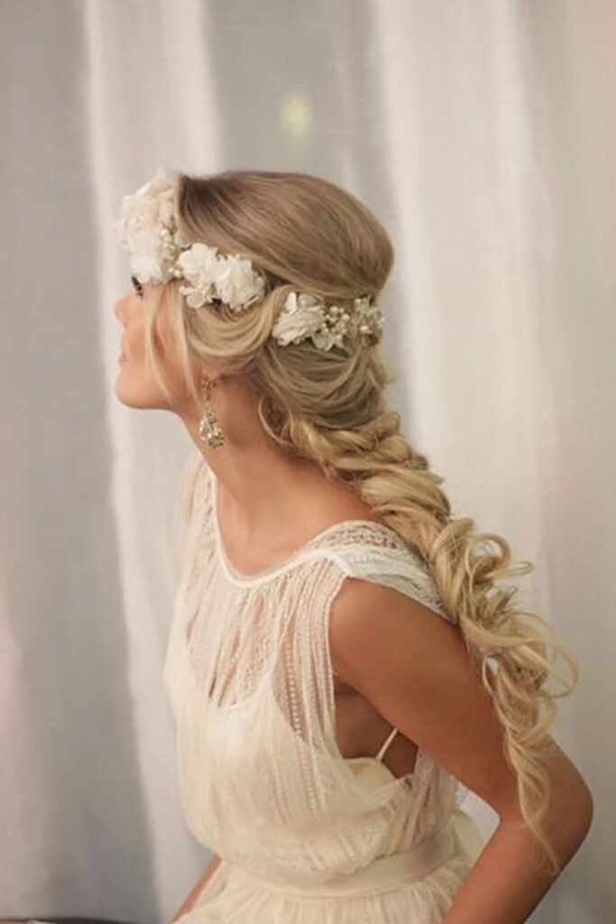 penteado meio preso 15 anos