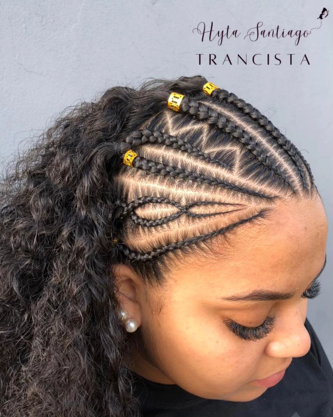 box braids penteados