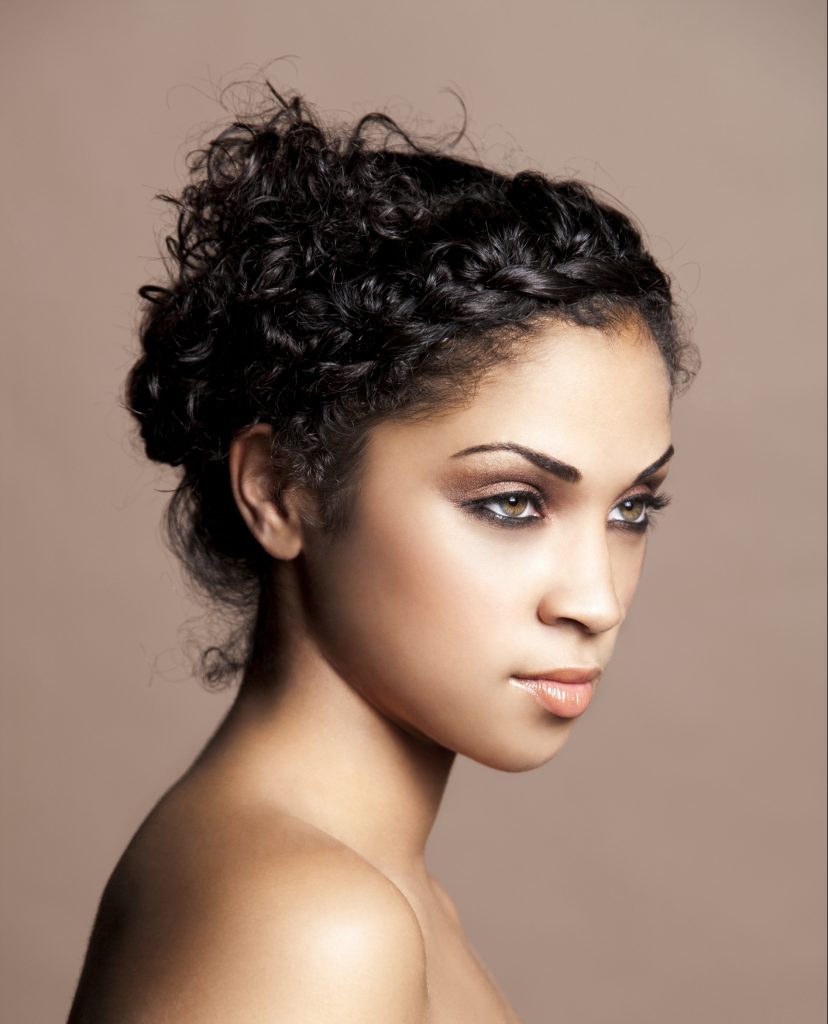 penteado com trança para festa