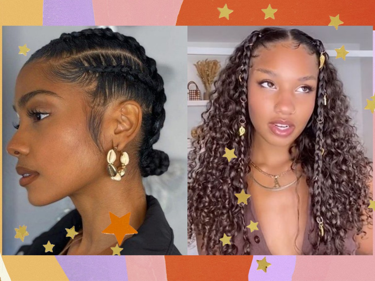 penteado com trança para iniciantes