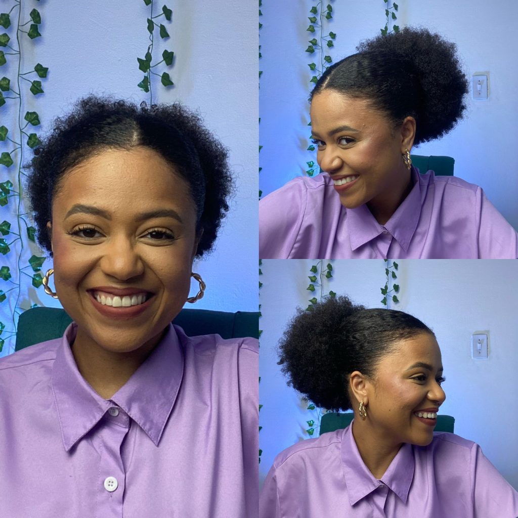 penteados para cabelo crespo longo