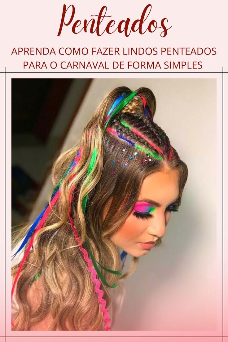 penteado carnaval cabelo curto criança