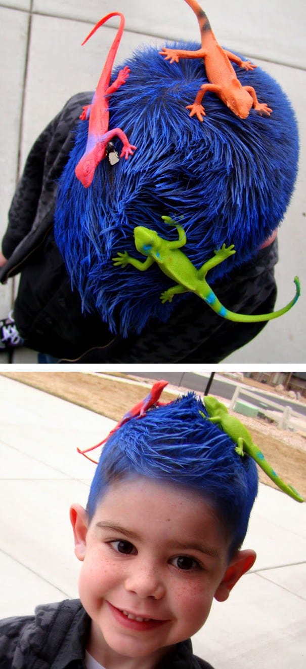cabelo carnaval menina