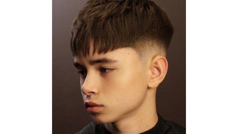penteado com trança para 10 anos