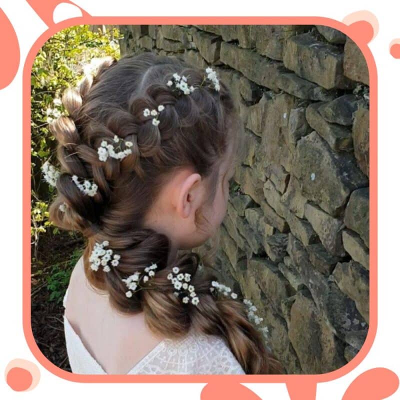 acessórios de cabelo para daminha