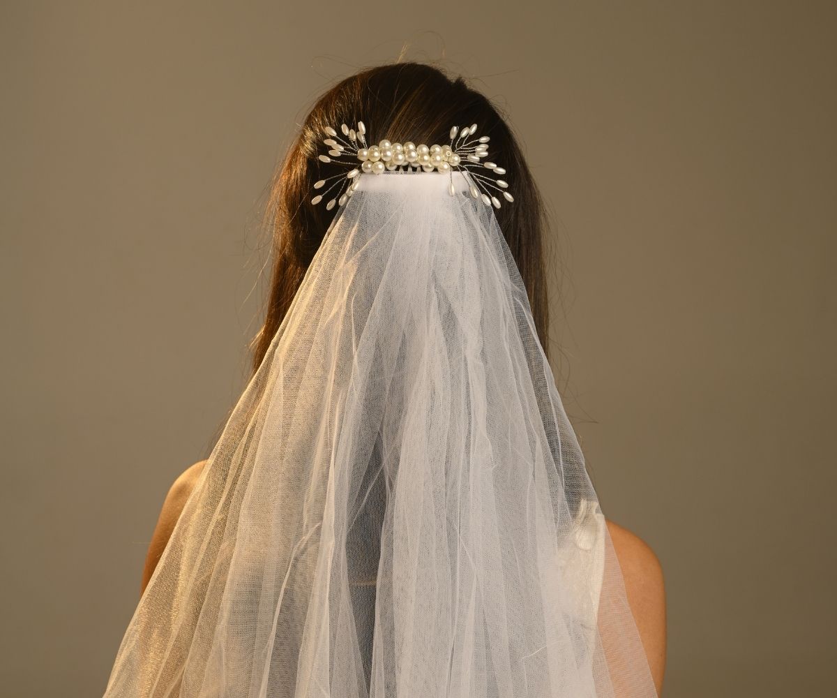 penteado de noiva simples