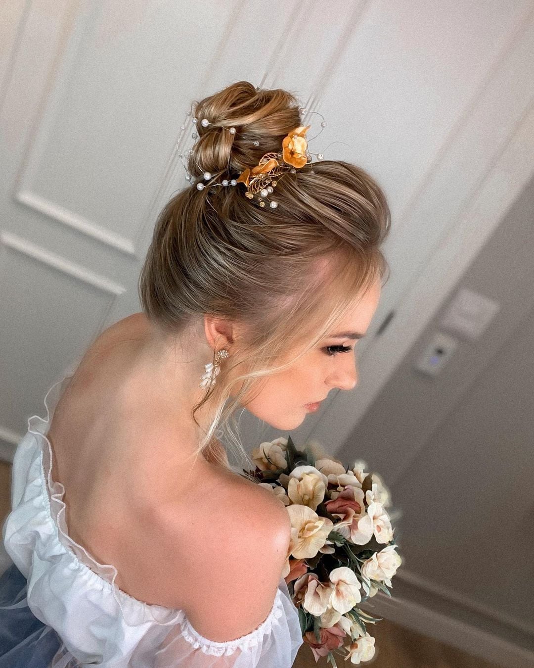 penteado noiva pixie cut