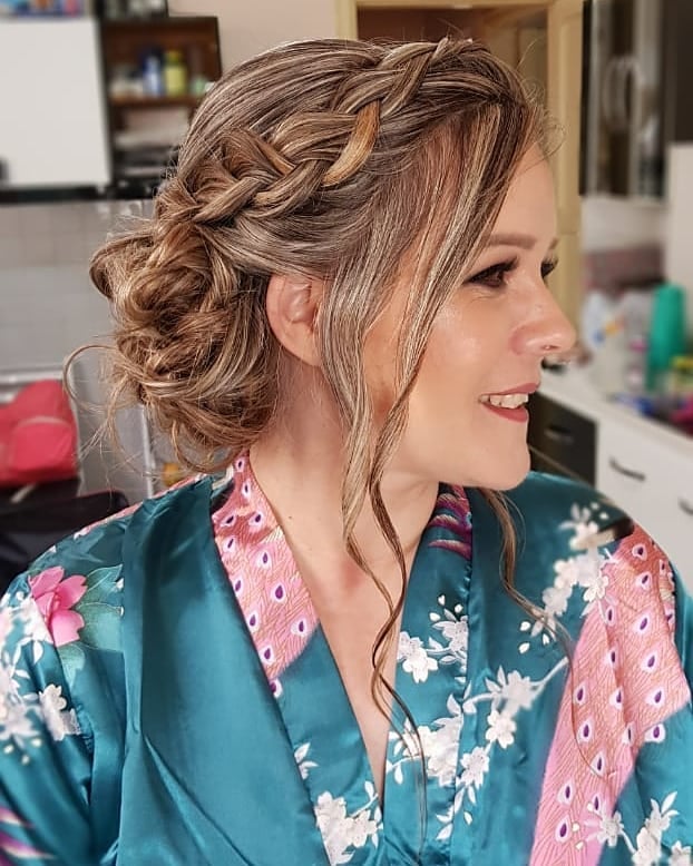 penteado preso mãe do noivo casamento