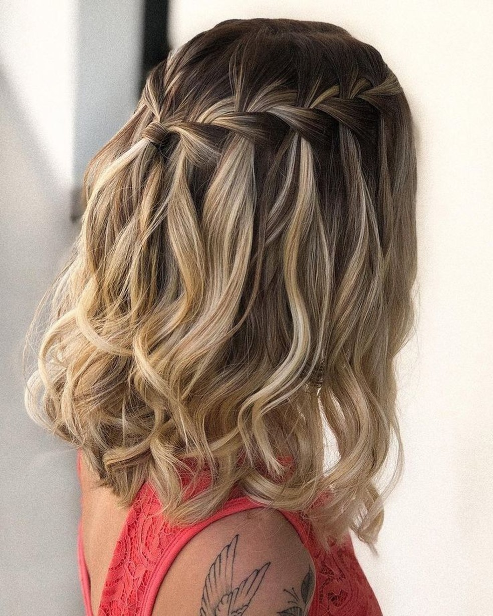 penteados modernos cabelo curto