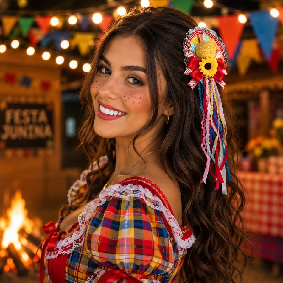 penteado caipira adulto