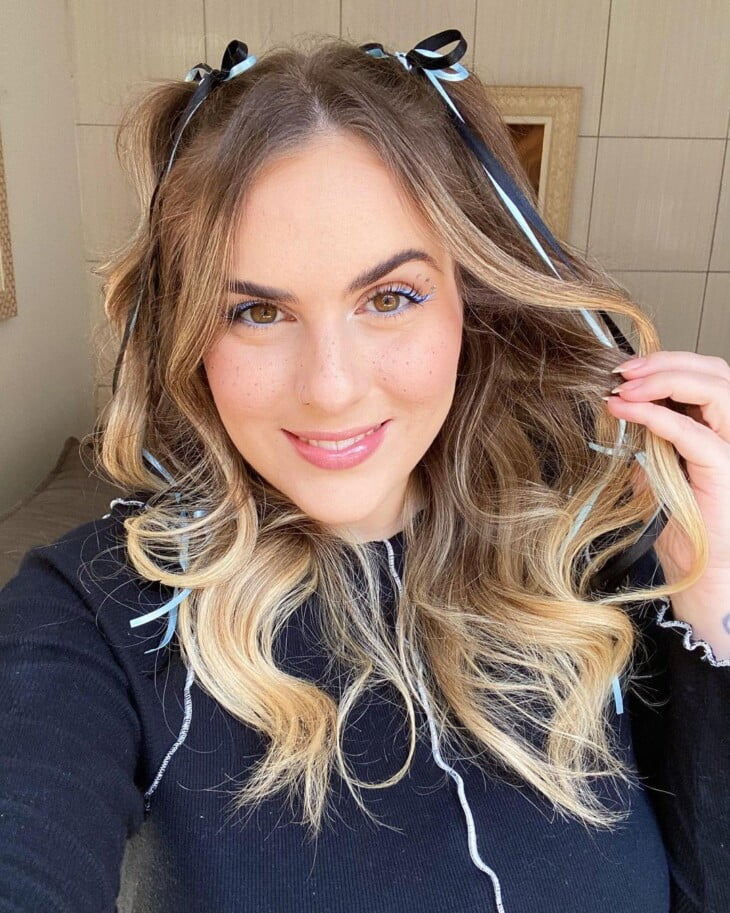penteado festa junina cabelo longo adulto
