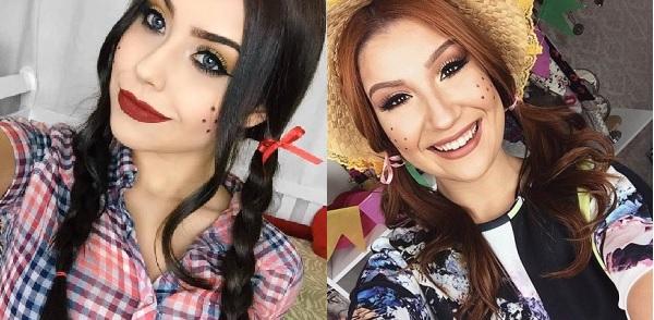 tutorial penteado festa junina adulto