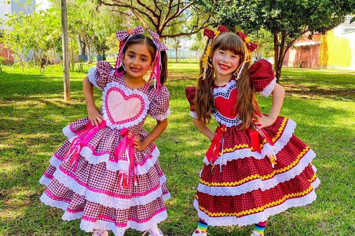 acessórios cabelo festa junina infantil