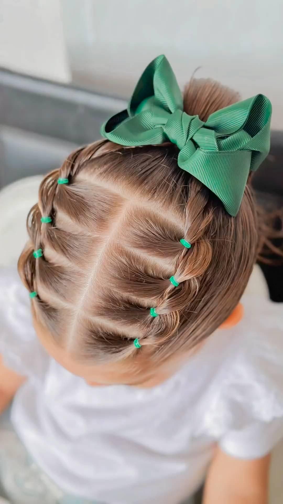 penteado infantil fácil