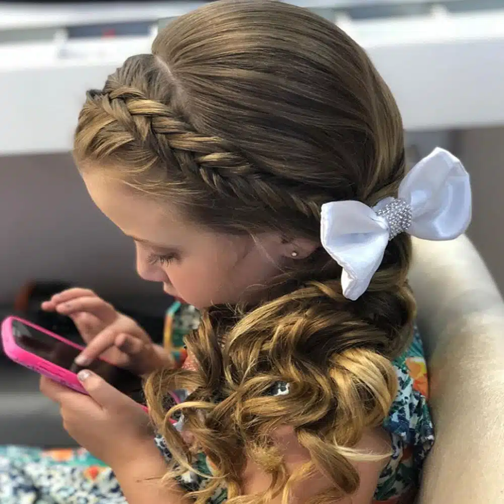 penteado afro infantil