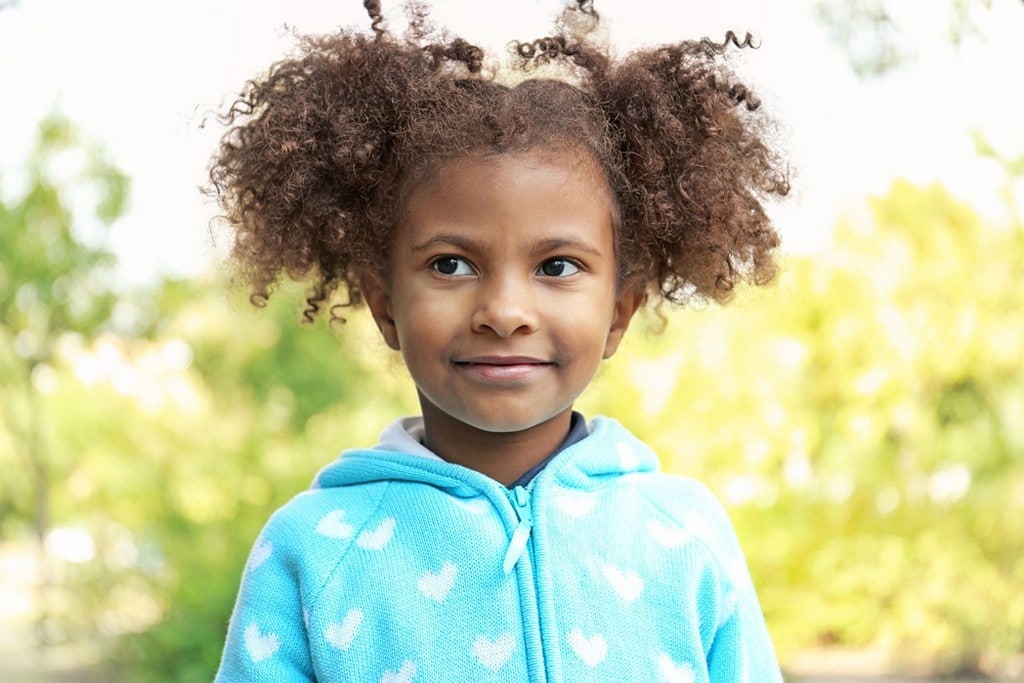 cuidados com cabelo crespo infantil