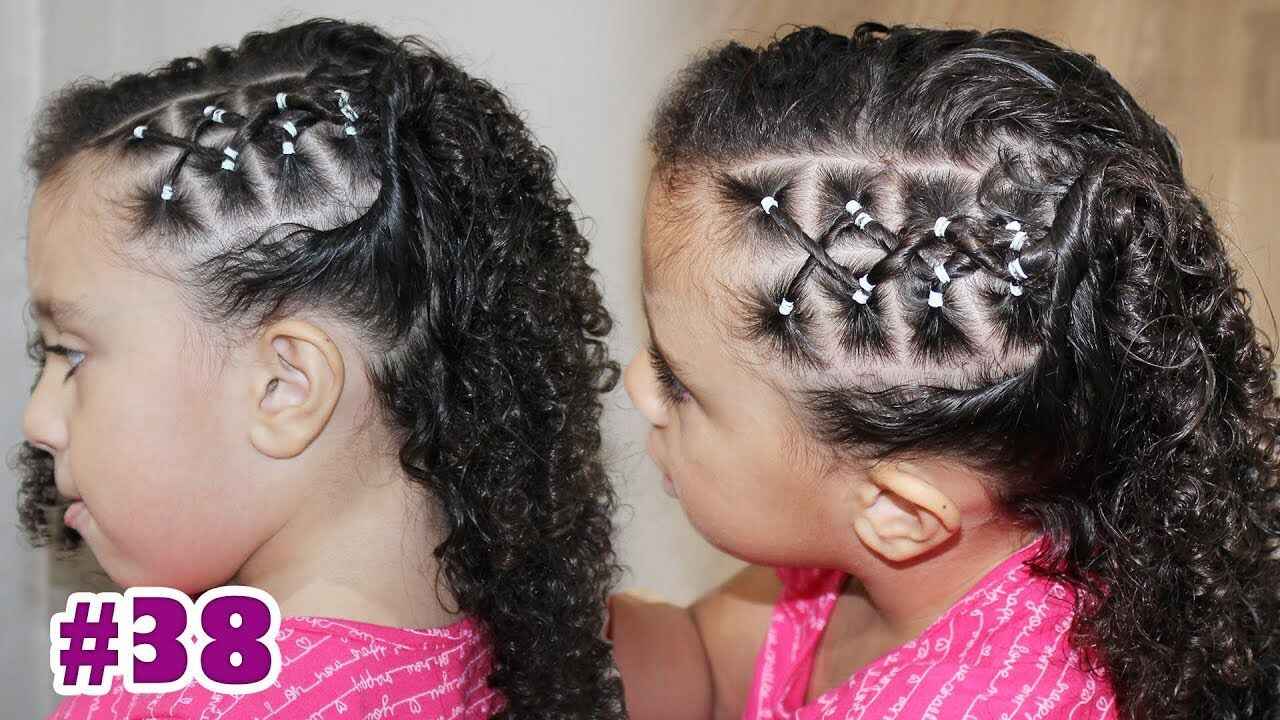 como arrumar cabelo cacheado curto de bebê