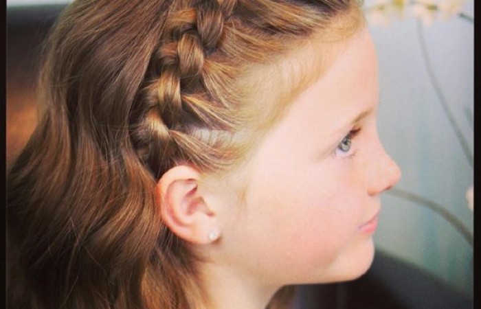 penteado infantil rápido trança