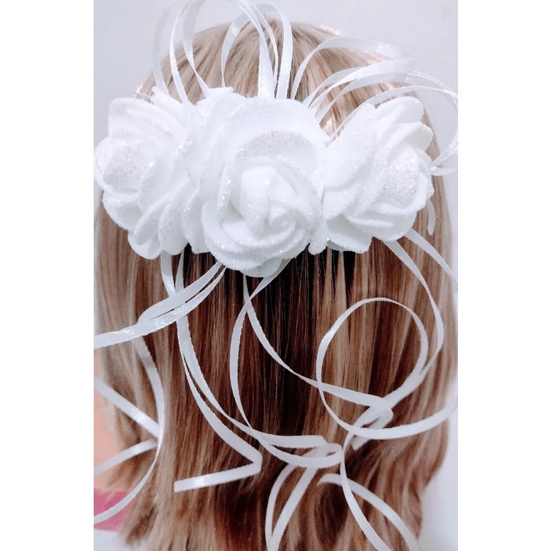 penteado infantil longo casamento