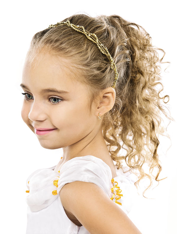 como arrumar cabelo criança casamento