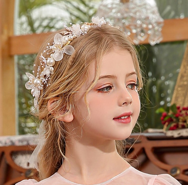 penteado para daminha cabelo liso