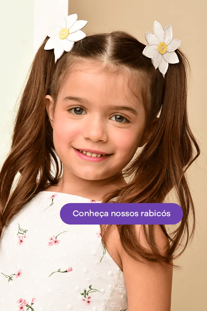 penteado semi preso cabelo cacheado infantil