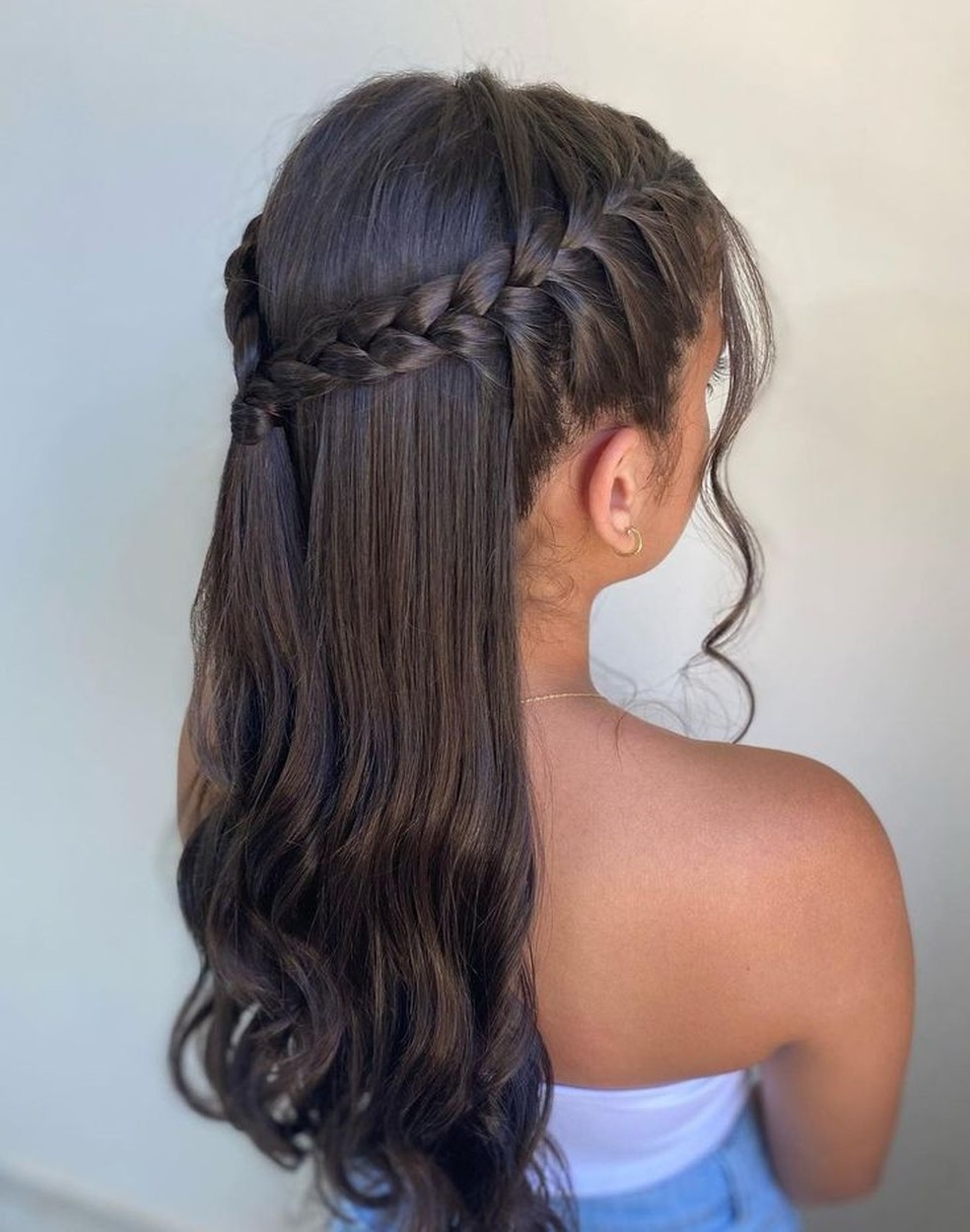 penteado bagunçado rápido