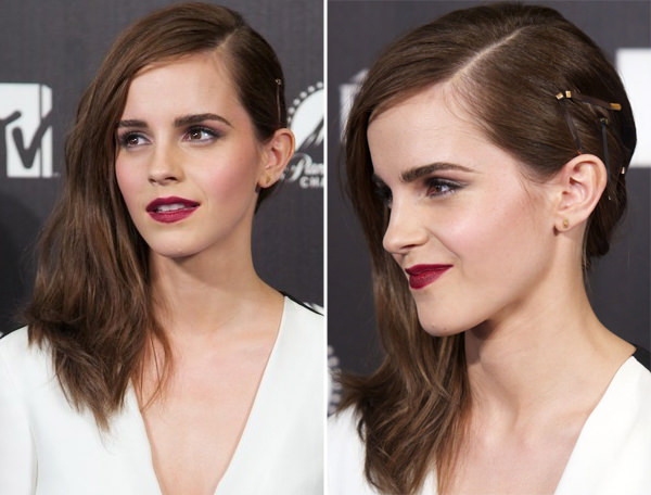 penteado lateral cabelo cacheado