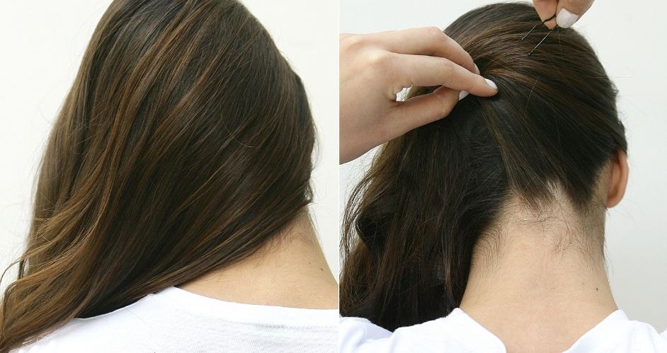 penteado lateral rápido