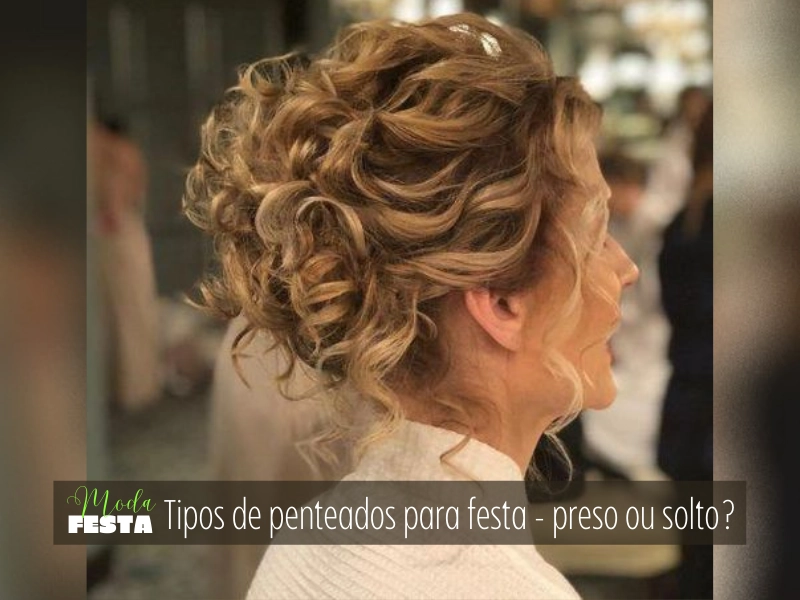 penteados para cabelo liso festa