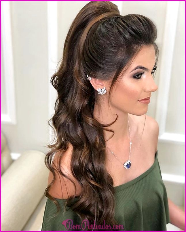 penteado liso rápido e fácil