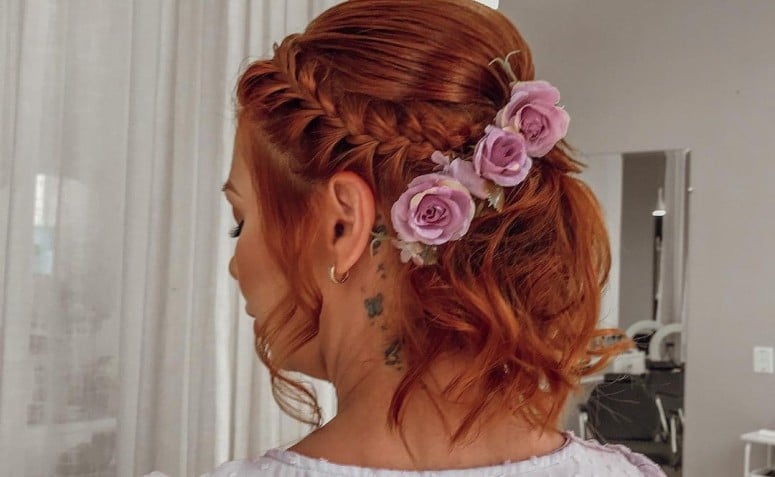 penteados para casamento cabelo curto madrinha