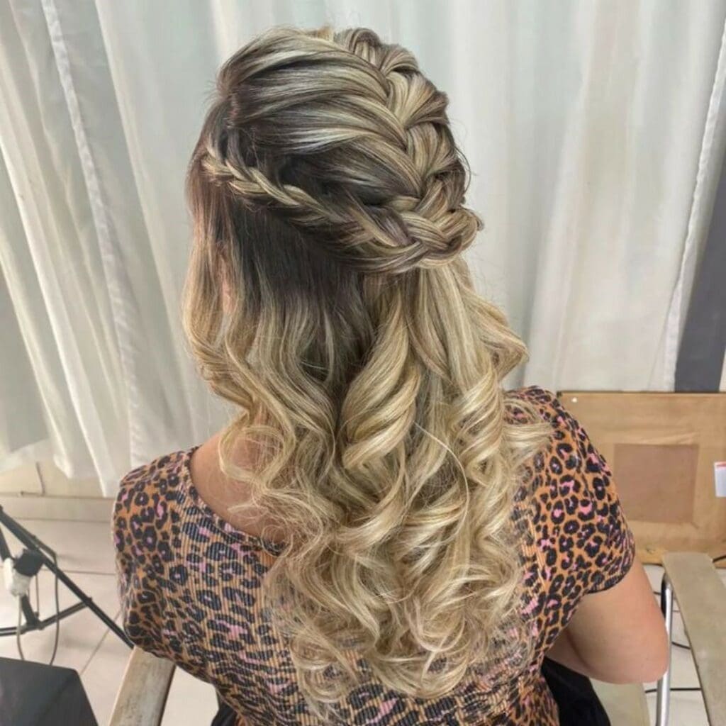 penteado madrinha casamento dia