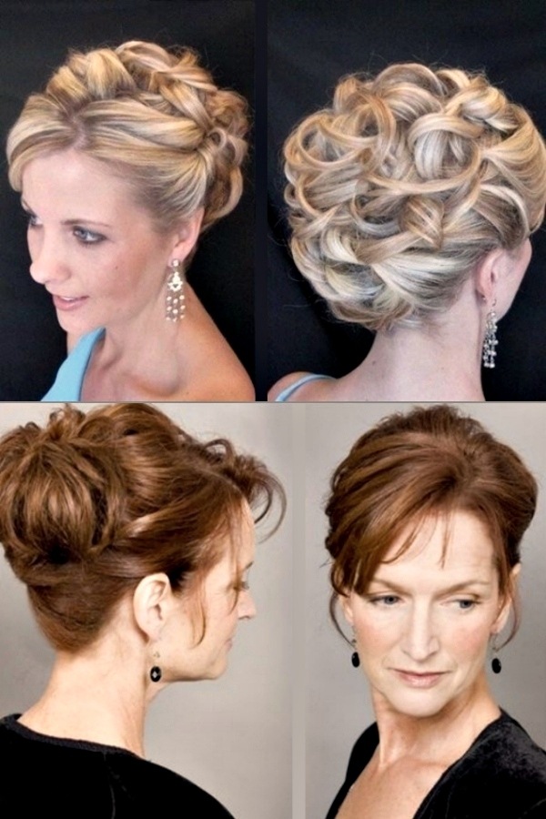 ideias de penteado para casamento mãe da noiva cabelo curto