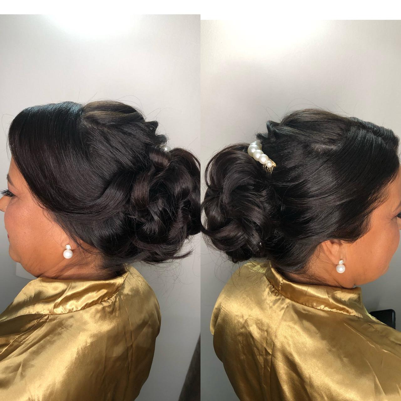penteados modernos para mãe da noiva cabelo curto