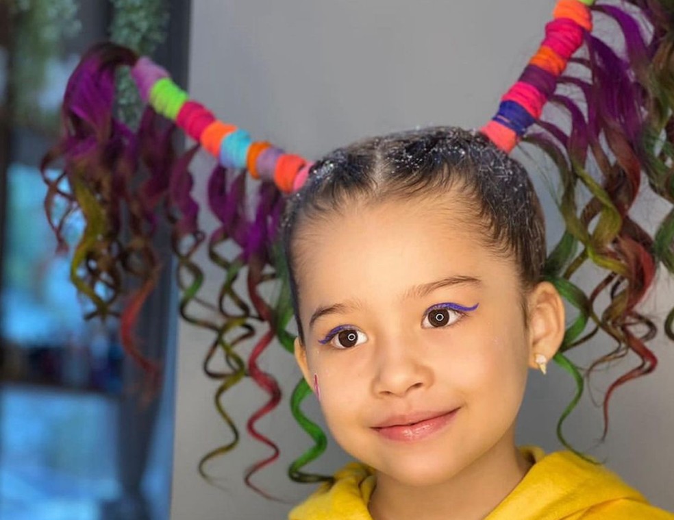 Penteados criativos para escola