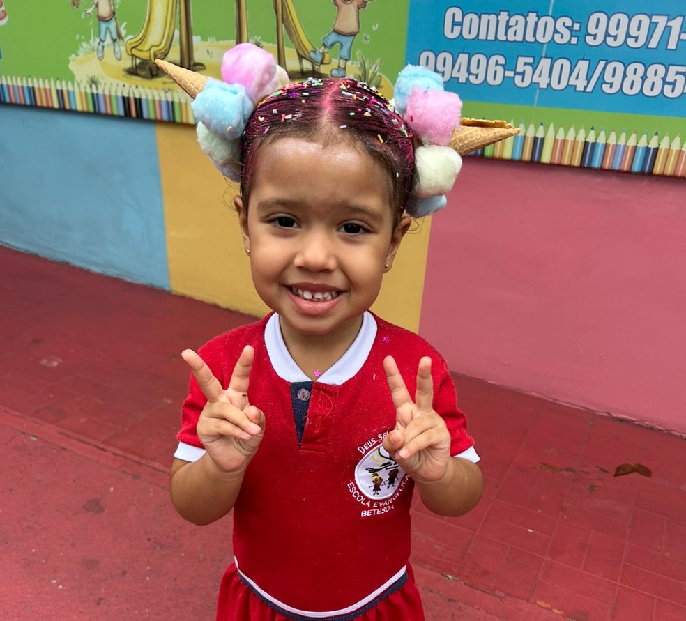Ideias de cabelo maluco infantil