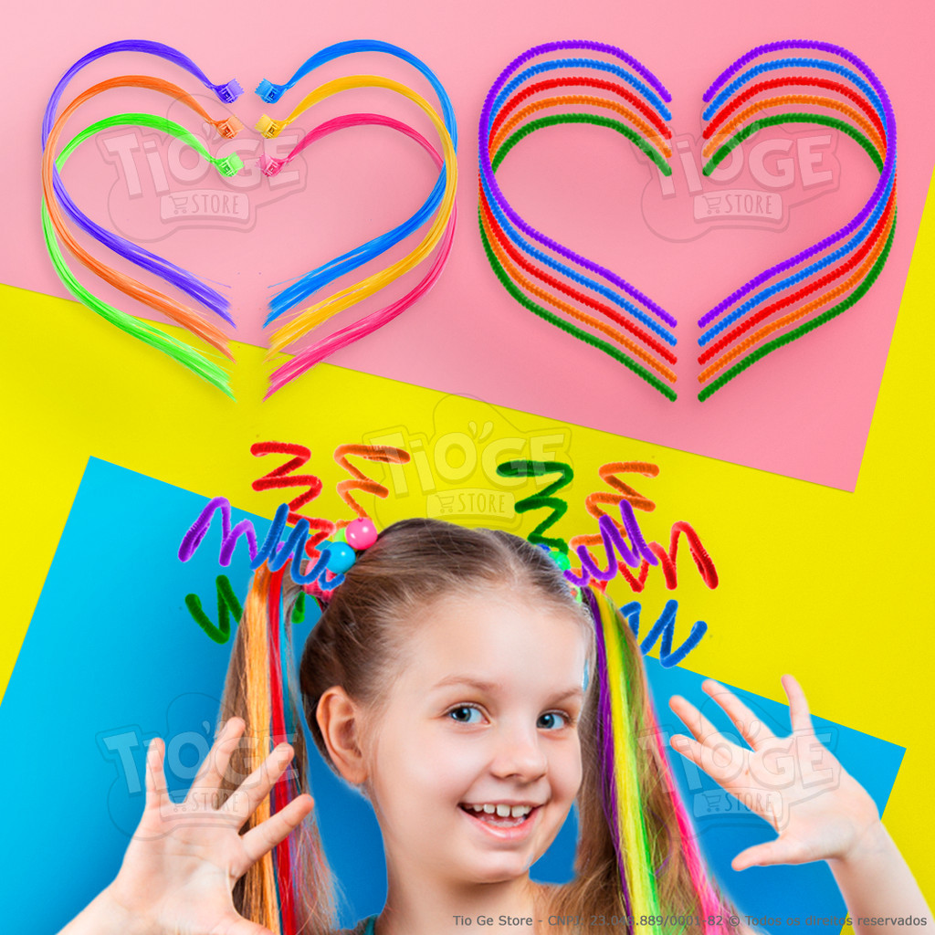 Ideias de cabelo maluco infantil