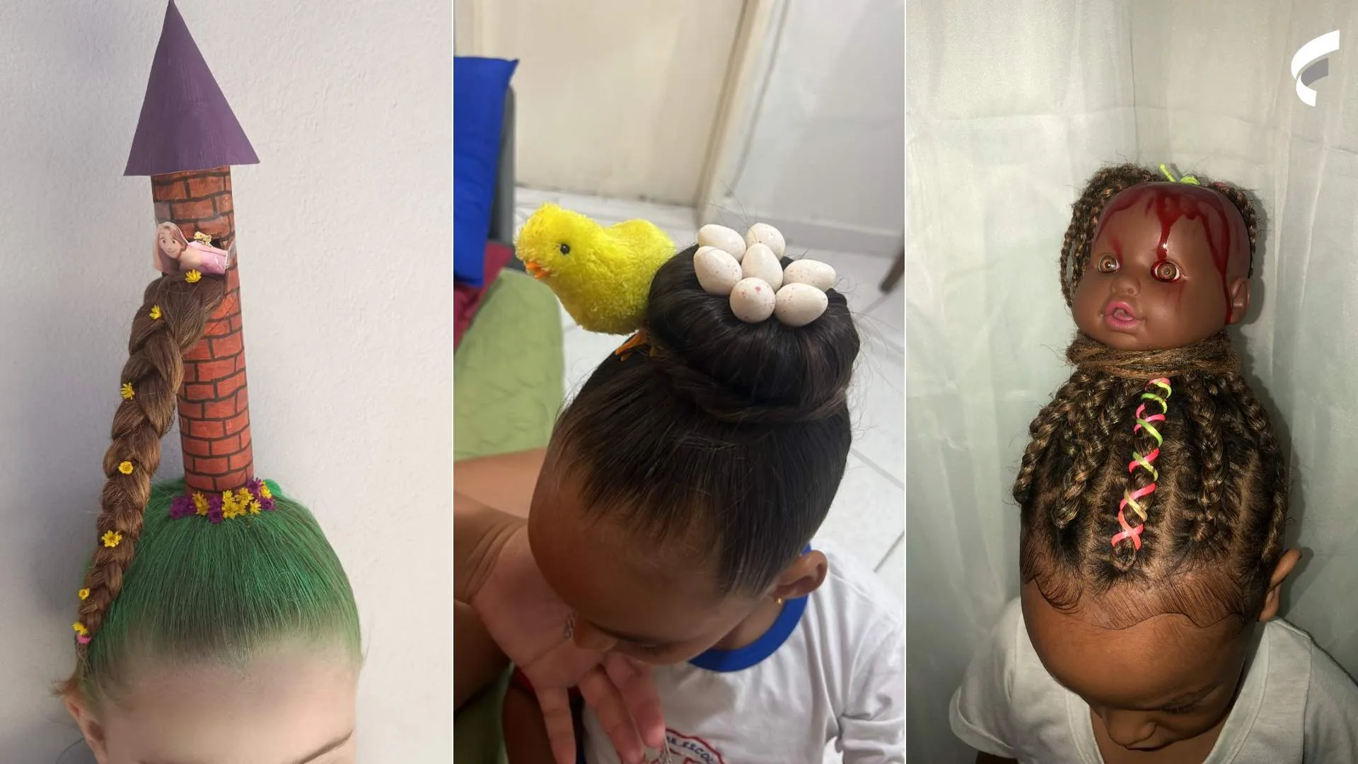 como fazer cabelo maluco em casa