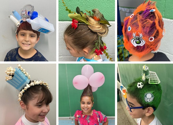 acessórios para cabelo maluco curto