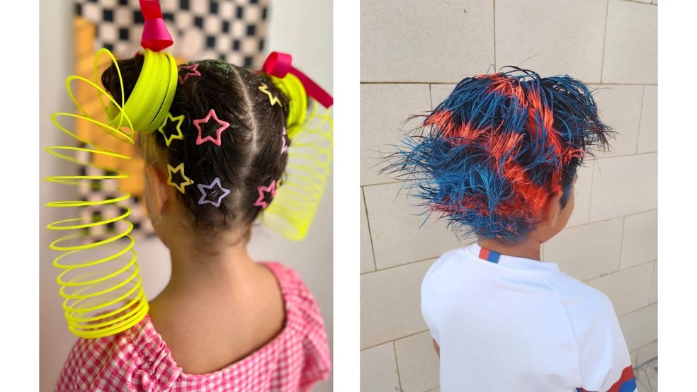 penteado maluco fácil cabelo curto